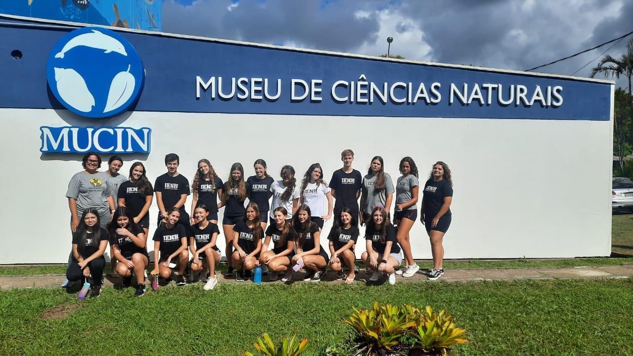  2nd grade da IENH visita Centro de Estudos Costeiros Limnológicos e Marinhos