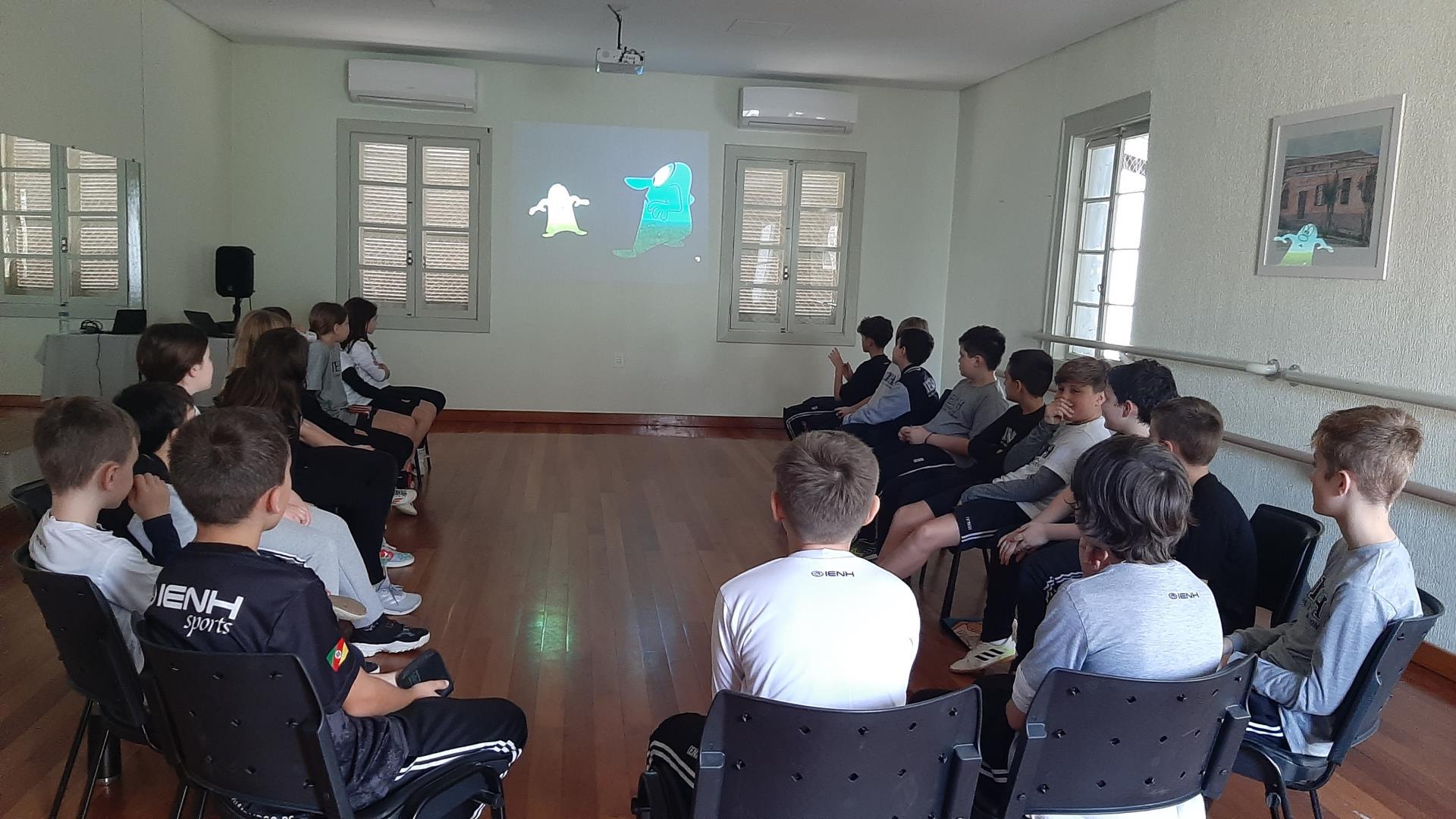  Estudantes do Year 5 da Unidade Pindorama vivenciam momentos de reflexão sobre a Cultura de Paz