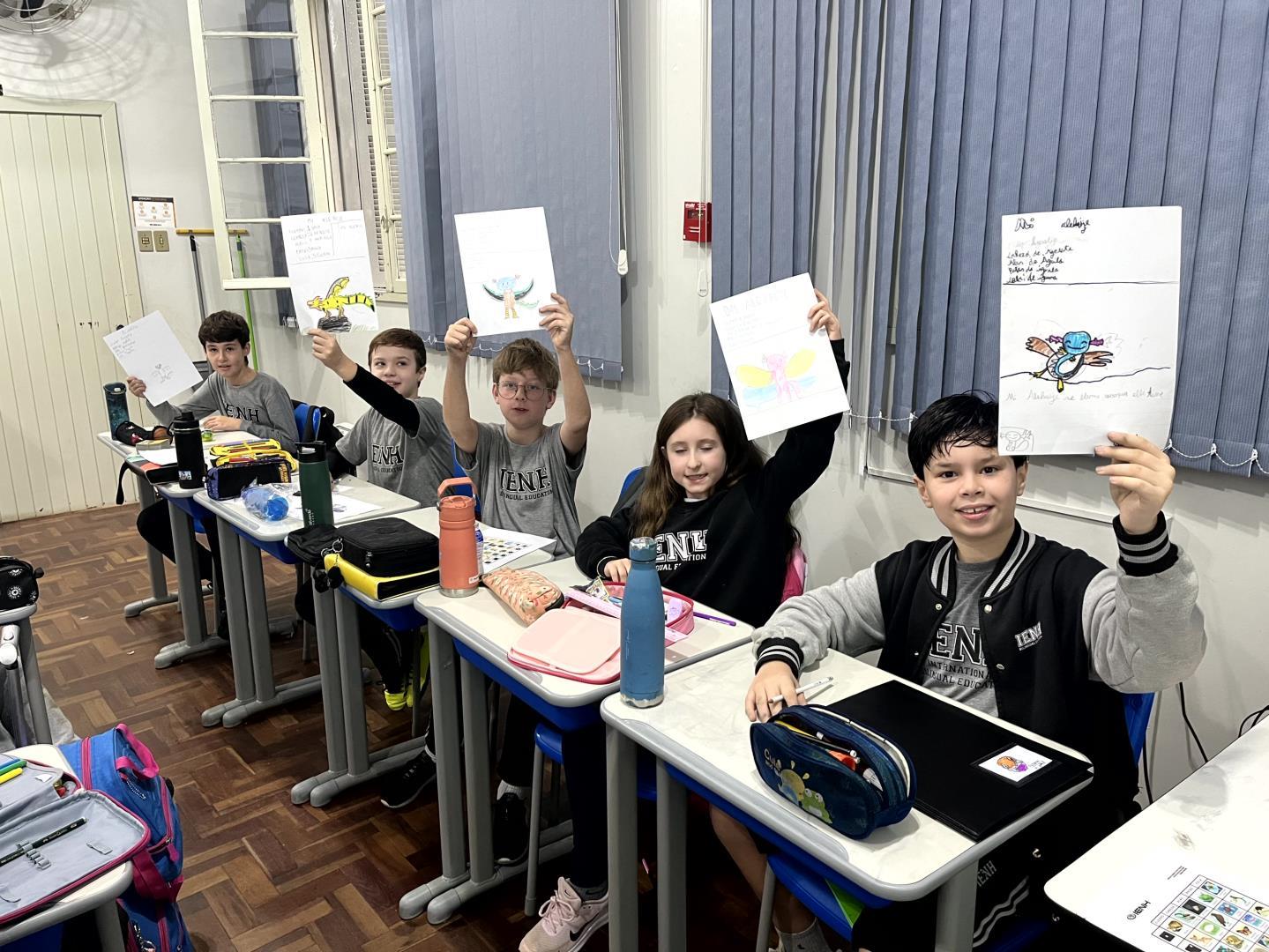 Alebrijes ganham vida nas aulas de Espanhol do Year 4 da Unidade Pindorama