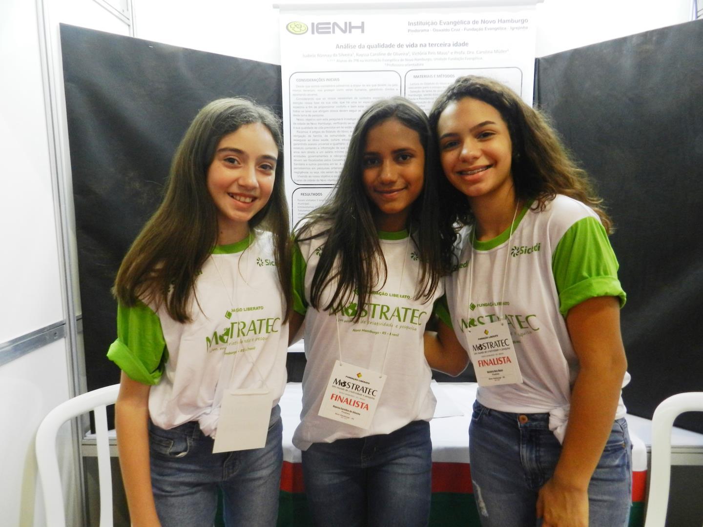 Alunos da IENH participam da 33ª Mostratec