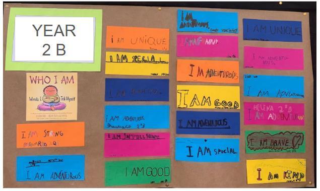 Alunos do Year 2 da Unidade Pindorama refletem sobre amor próprio e autocuidado 