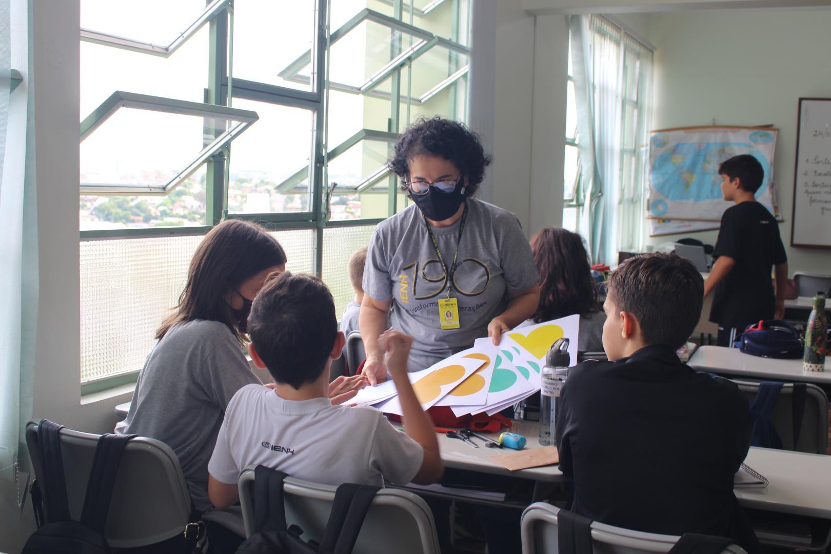 “Amar as pessoas: as práticas no cotidiano” é tema de estudos de alunos do Ensino Fundamental