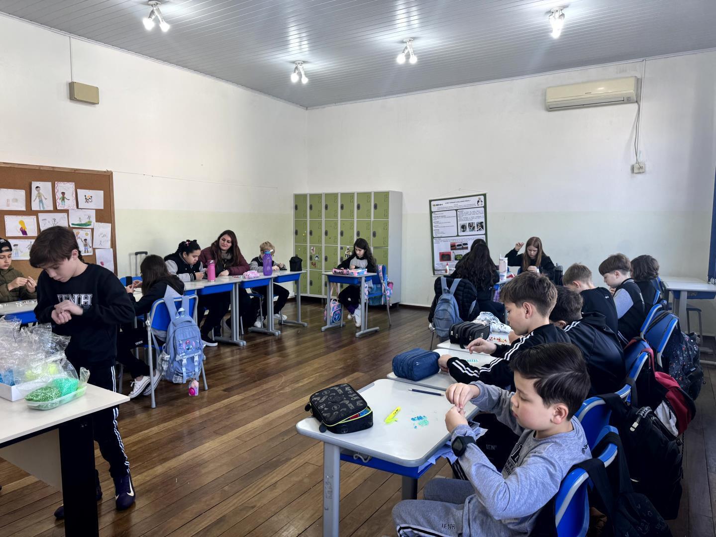 Amizade e Cultura de Paz marcam atividade do Year 5 das Unidades Pindorama e Oswaldo Cruz