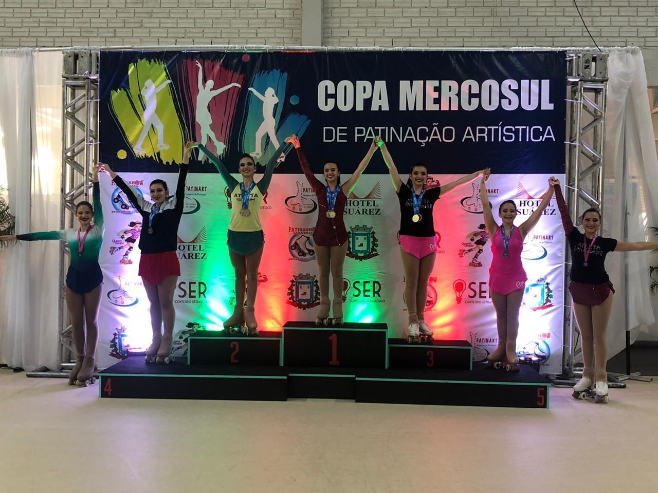 Atleta da IENH conquista excelentes resultados na Copa Mercosul de Patinação