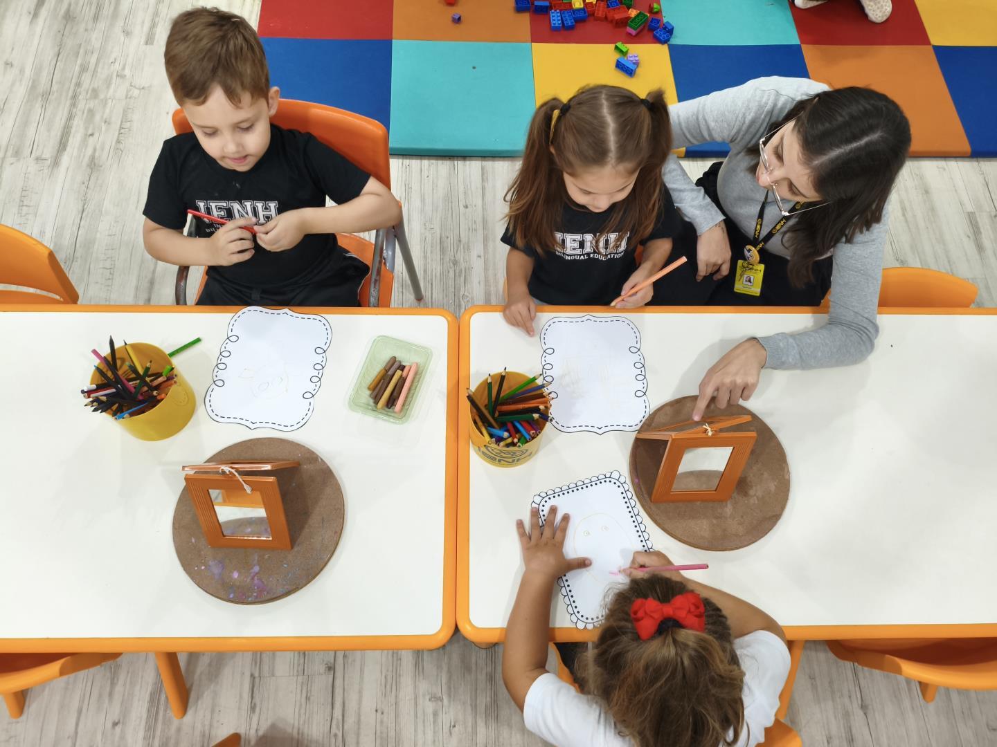 Crianças da Unidade Oswaldo Cruz iniciam projeto sobre identidade e pertencimento