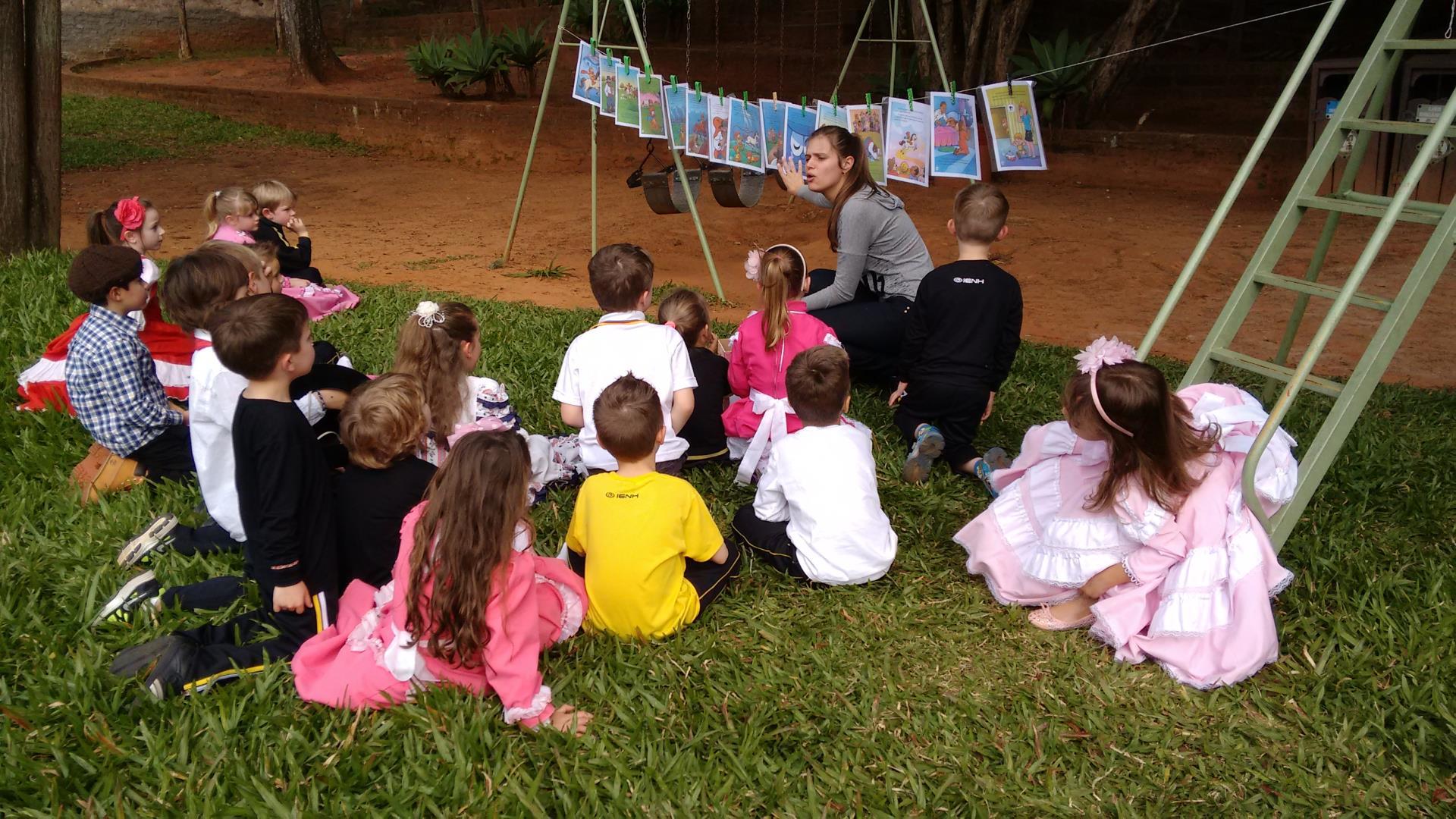 Cultura gaúcha é trabalhada com alunos do Nível 5