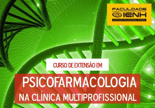 Curso de Extensão em Psicofarmacologia com inscrições abertas na Faculdade IENH