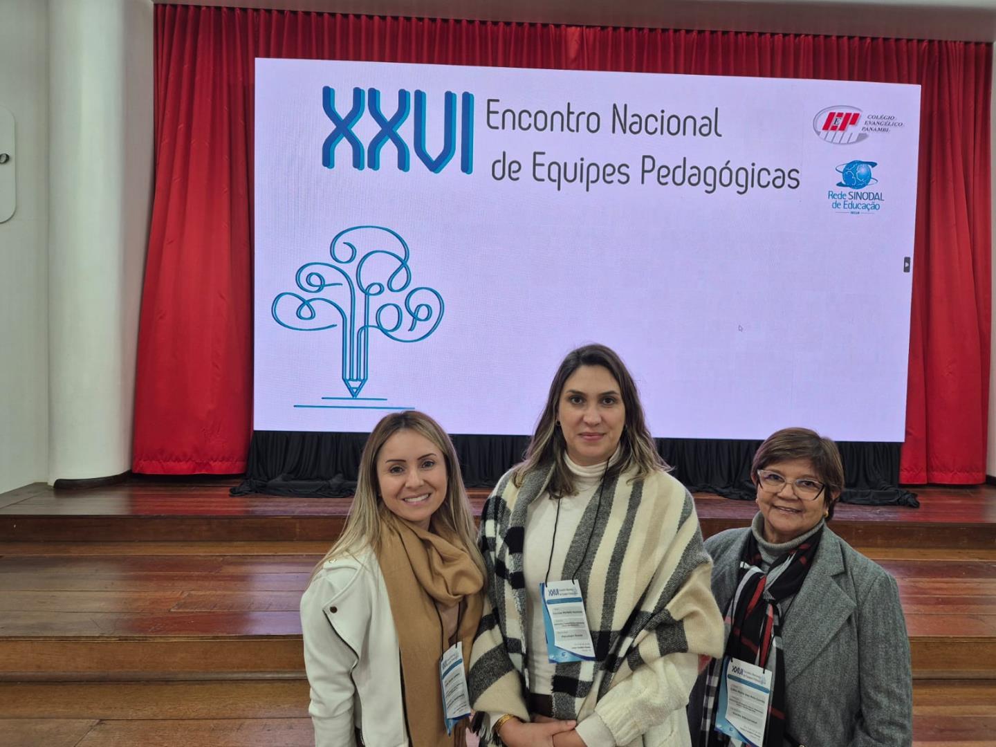 Equipe da IENH participa do XXVI Encontro Nacional de Equipes Pedagógicas 