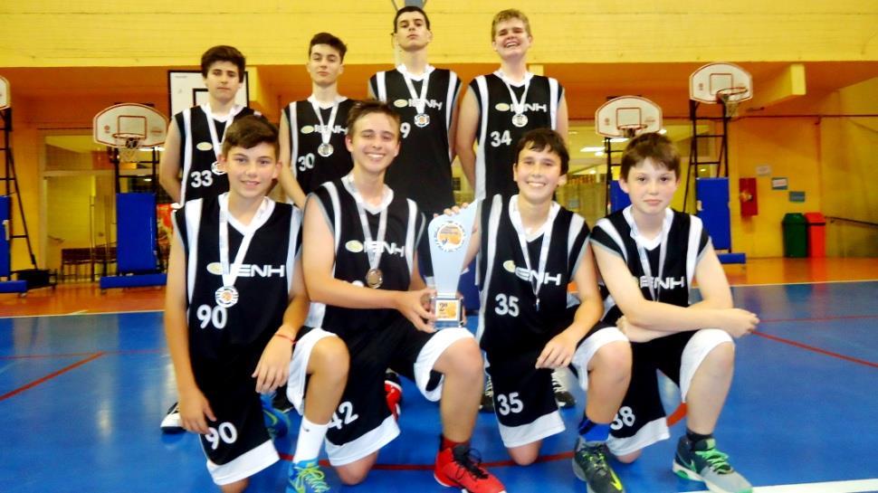 Equipe sub-15 de basquete da IENH encerra a Copa Anchieta como Vice-Campeã