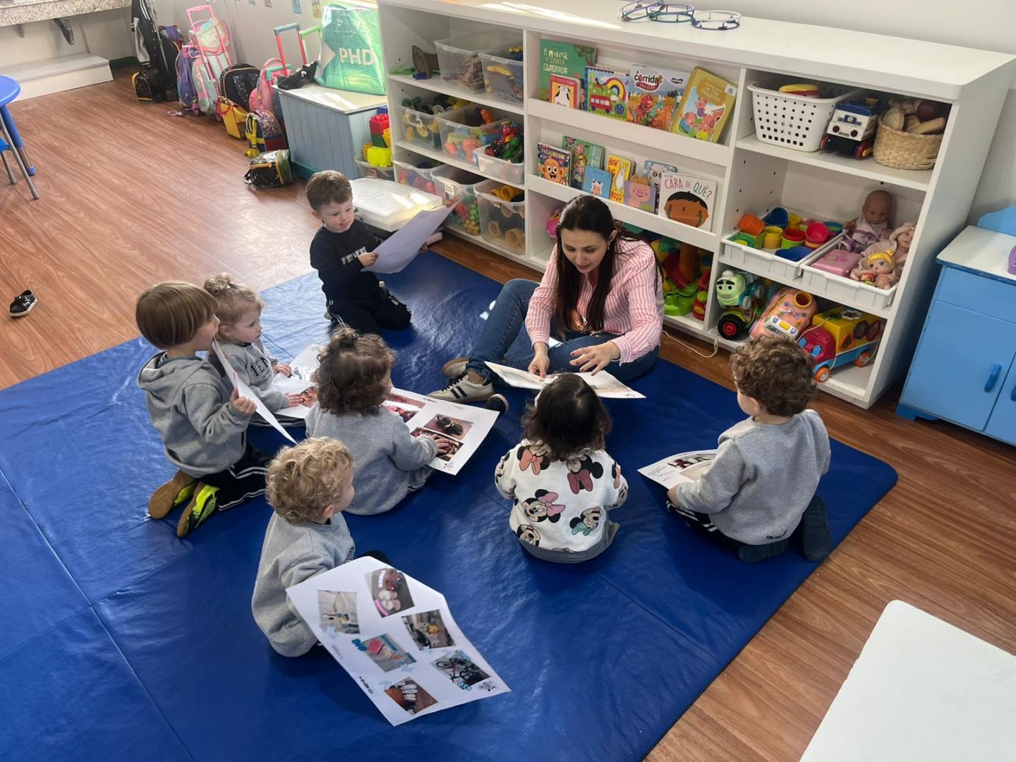 Explorando os tamanhos: Kindergarten 2B da Unidade Pindorama realiza diversas atividades 