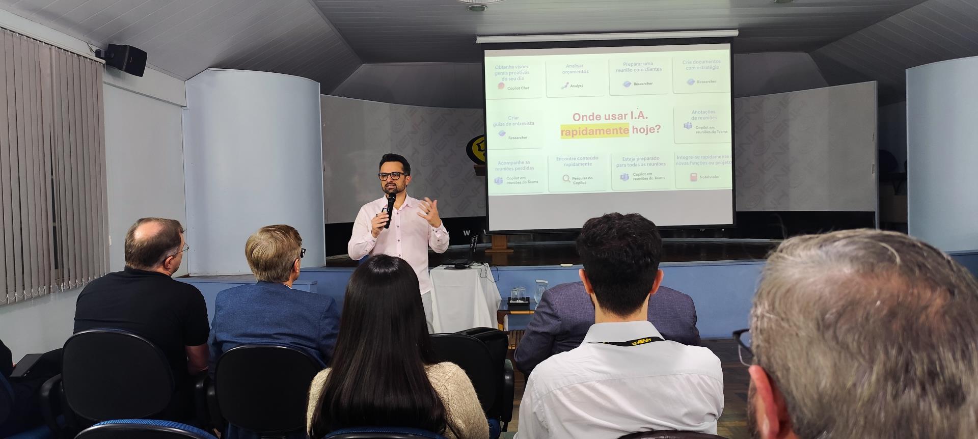 Faculdade IENH promove aula aberta sobre Inteligência Artificial para Negócios