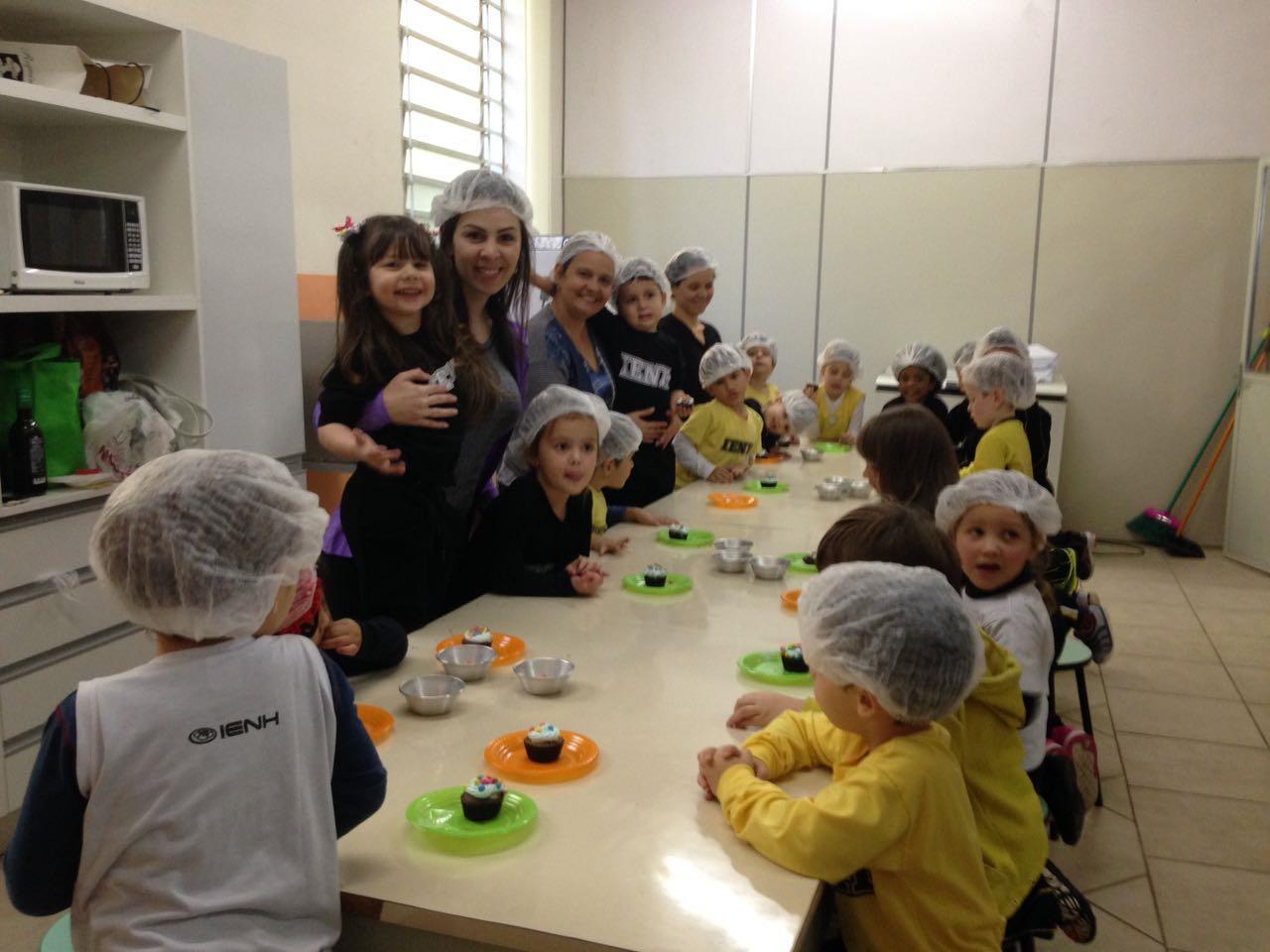 Famílias do Nível 3B preparam receitas com os alunos