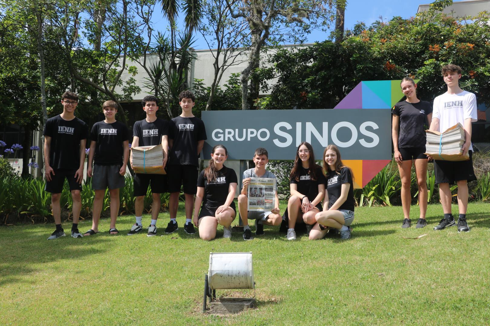 Grupo de estudantes do Ensino Médio lança o Jornal Connect, nova mídia estudantil da IENH