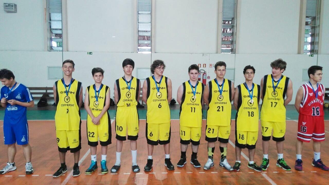 IENH é a primeira campeã da Liga de Basquete Estudantil