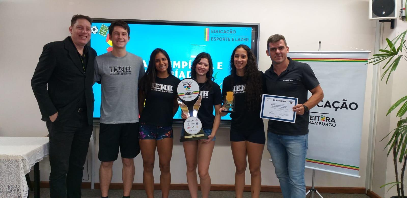 IENH é campeã da Olimpíada Escolar 2022