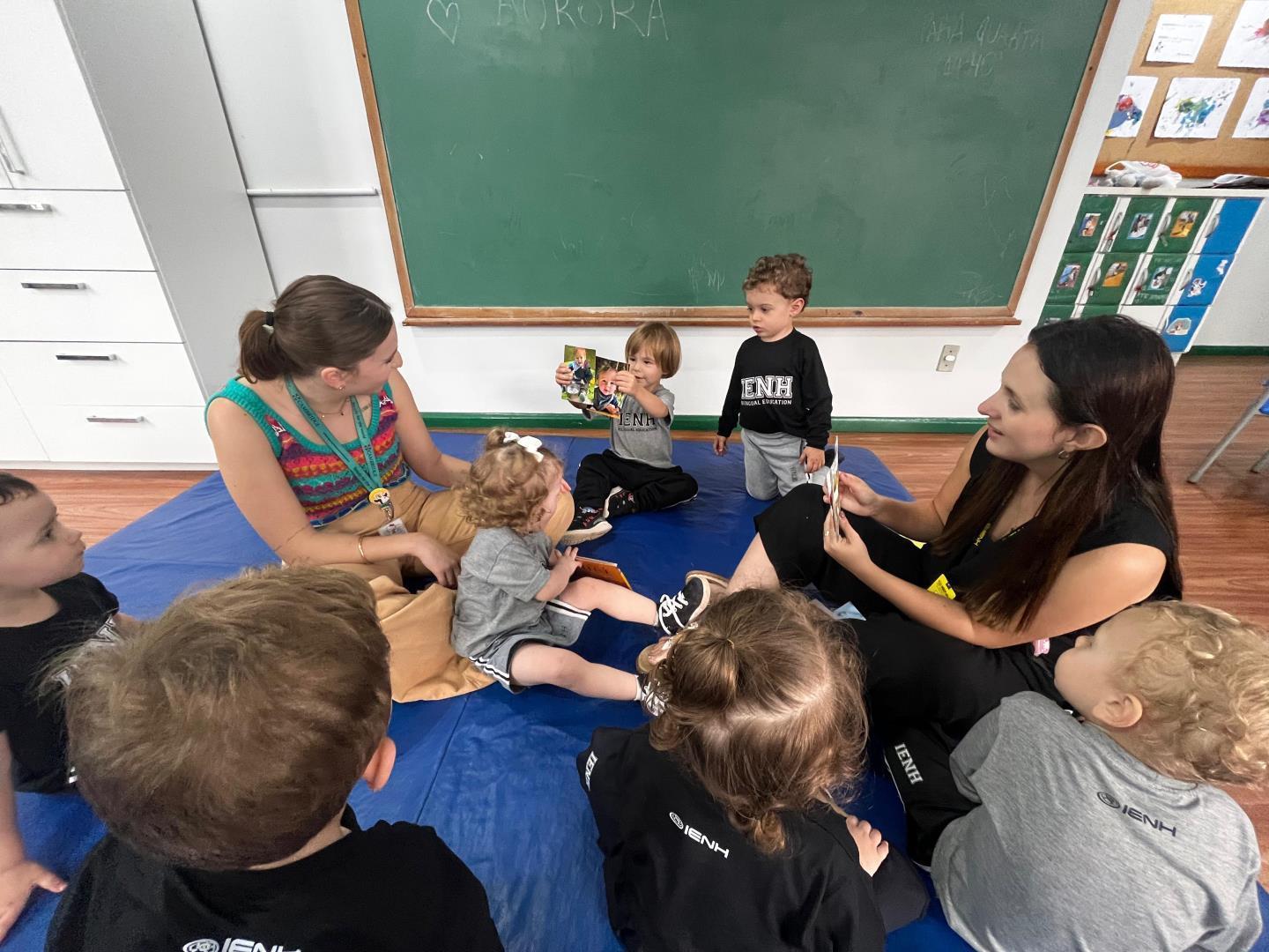 Kindergarten 2B da Unidade Pindorama realiza projeto de estudos sobre o crescimento 