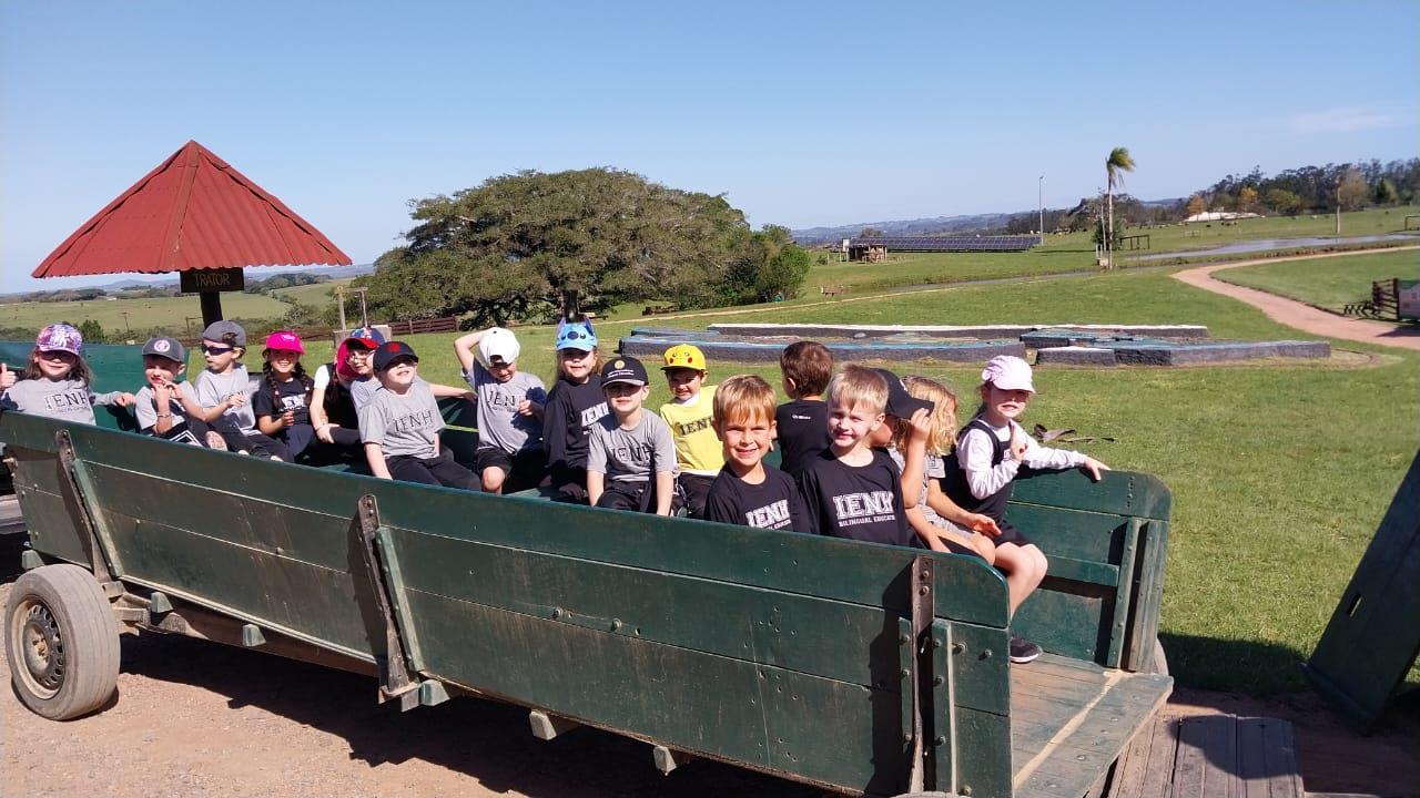 Kindergarten 5 da Unidade Oswaldo Cruz participa de passeio na Quinta da Estância
