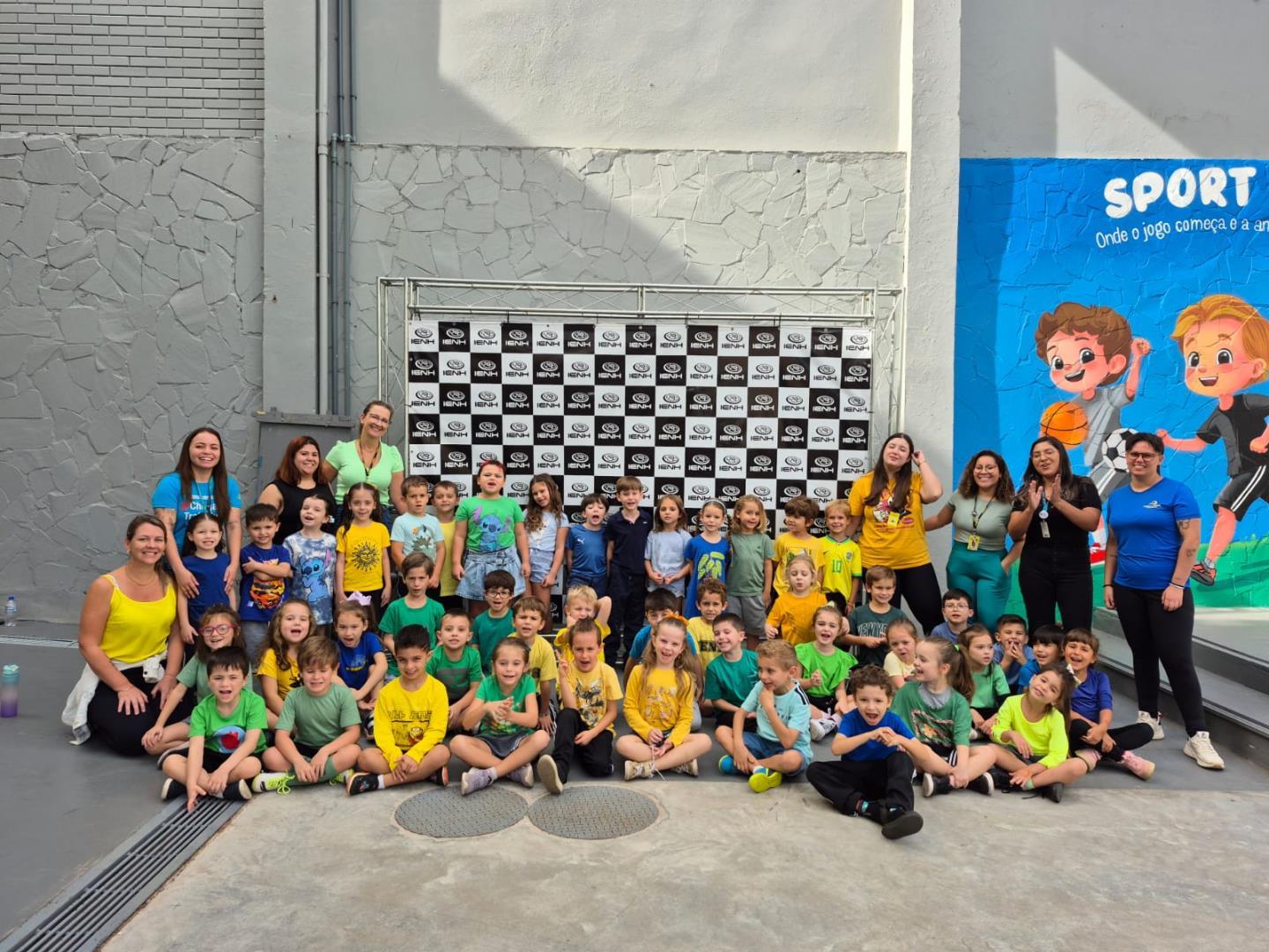 Kindergarten 5 da Unidade Oswaldo Cruz vive dia de imersão em inglês no Sport Park