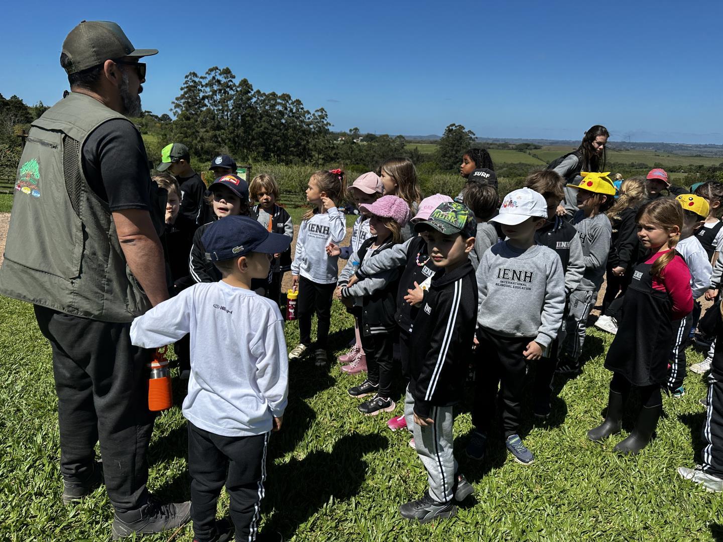 Kindergarten 5 da Unidade Pindorama realiza passeio à Quinta da Estância