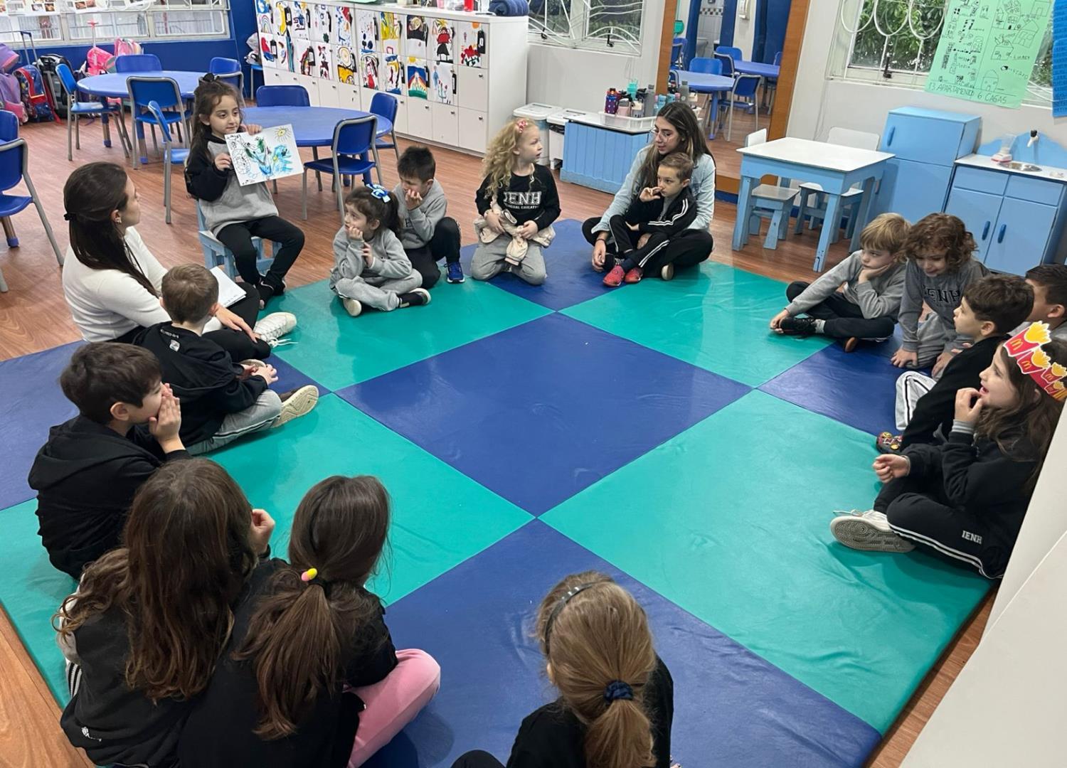 Kindergarten 5B da Unidade Pindorama reforça a importância de cuidar do Planeta