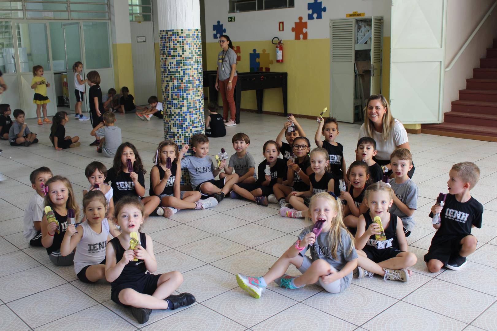 Lanche especial marca a volta às aulas da Educação Infantil