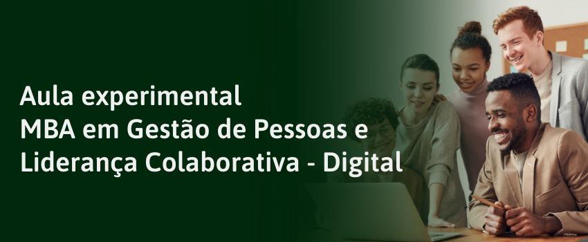 MBA em Gestão de Pessoas e Liderança Colaborativa promove aula experimental