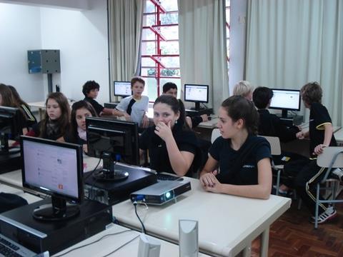 Bate-papo sobre a internet