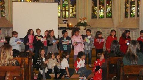 Culto em família na Unidade Oswaldo Cruz