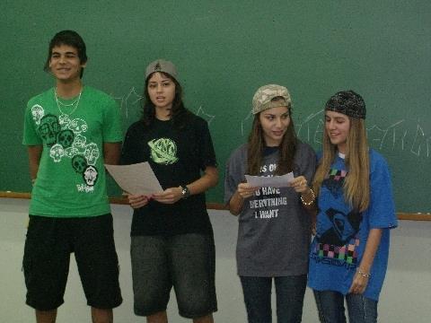 Alunos participam de atividade diferenciada nas aulas de Matemática