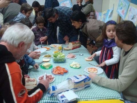 Family Gourmet envolve pais e alunos