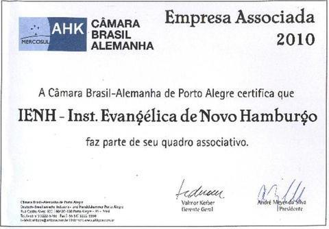 IENH e Câmara Brasil-Alemanha firmam parceria