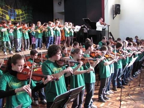 Alunos da IENH participam de Encontro de Jovens Instrumentistas