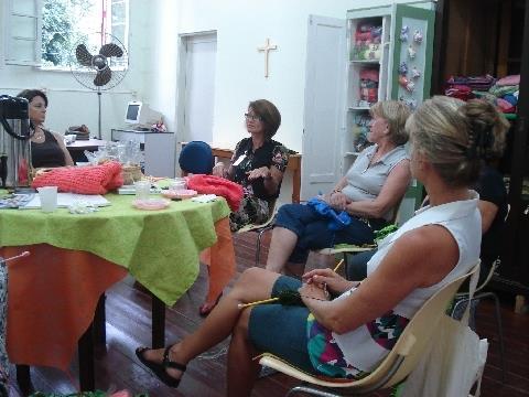 Grupo de mulheres voluntárias inicia suas atividades