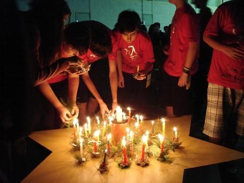 Celebração e Meditação finalizam o ano das 8ªs séries da Fundação Evangélica