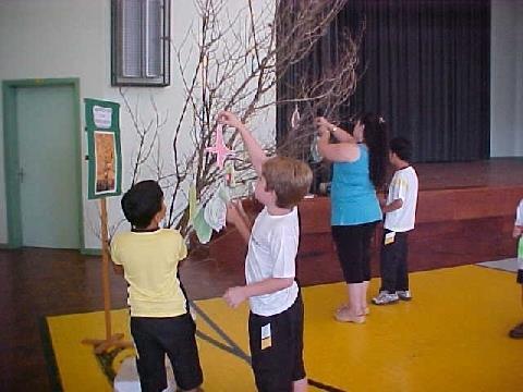 Unidade Pindorama realiza atividade Árvore da Vida