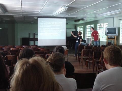 Início das atividades do Programa Social Um olhar para o outro