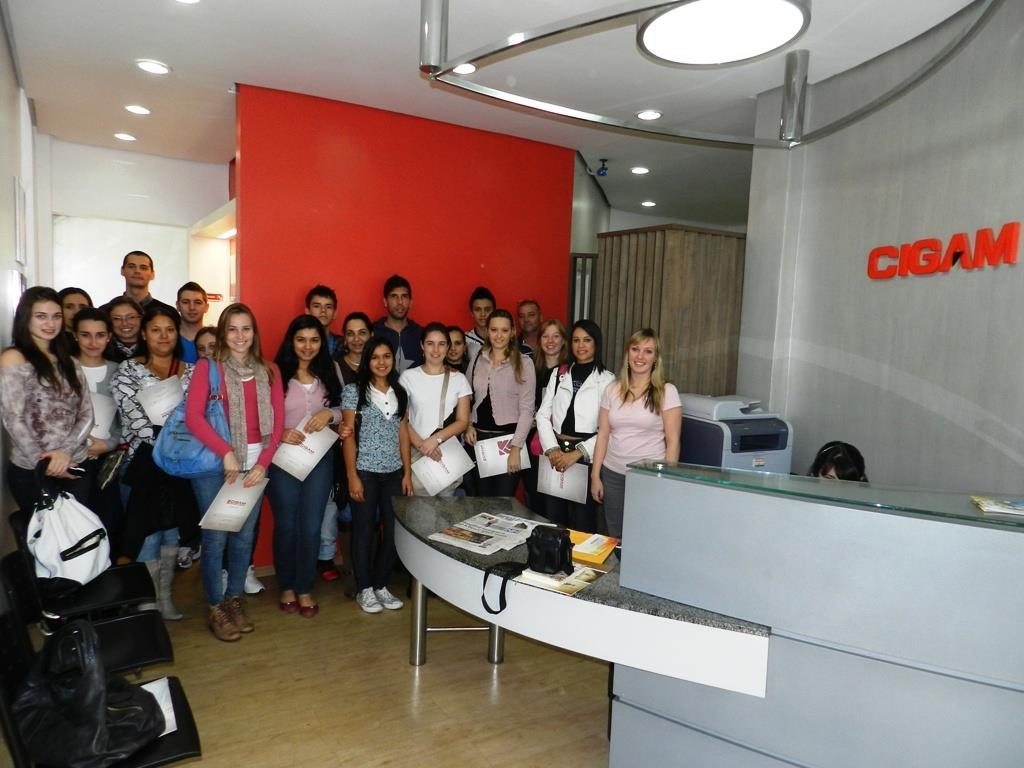 Alunos do Curso Técnico em Administração fazem Visita Técnica na empresa Cigam