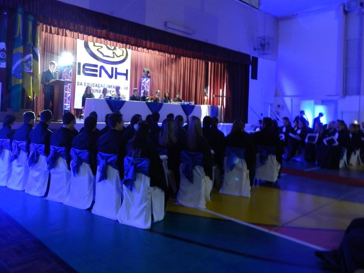 Formatura dos Cursos Técnicos da IENH