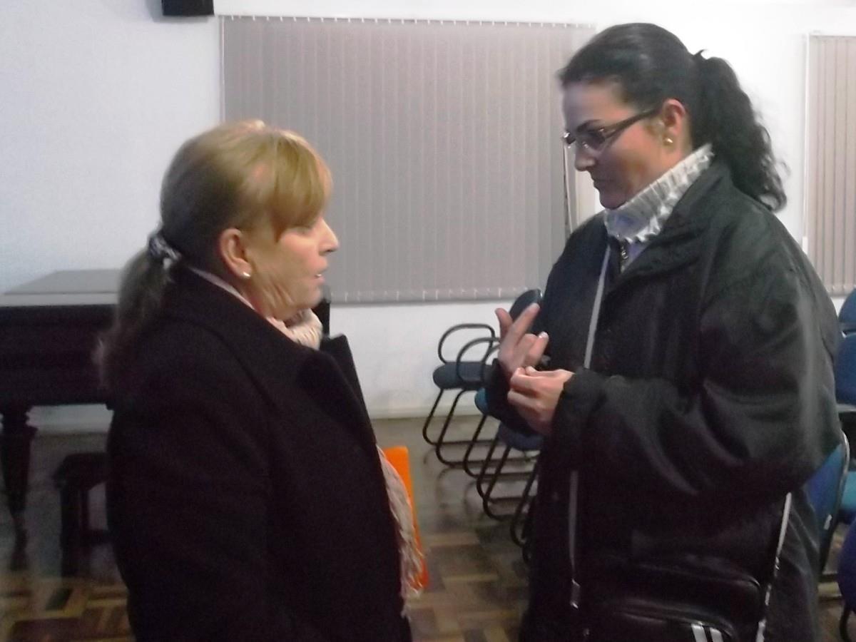 Reunião de preparação para pais dos estudantes que ingressam no 7º ano