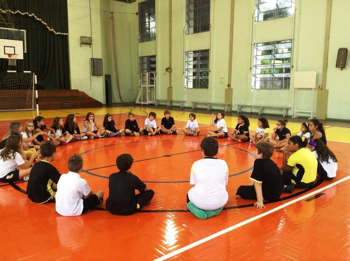 Estudantes do Pindorama participam de jogos cooperativos