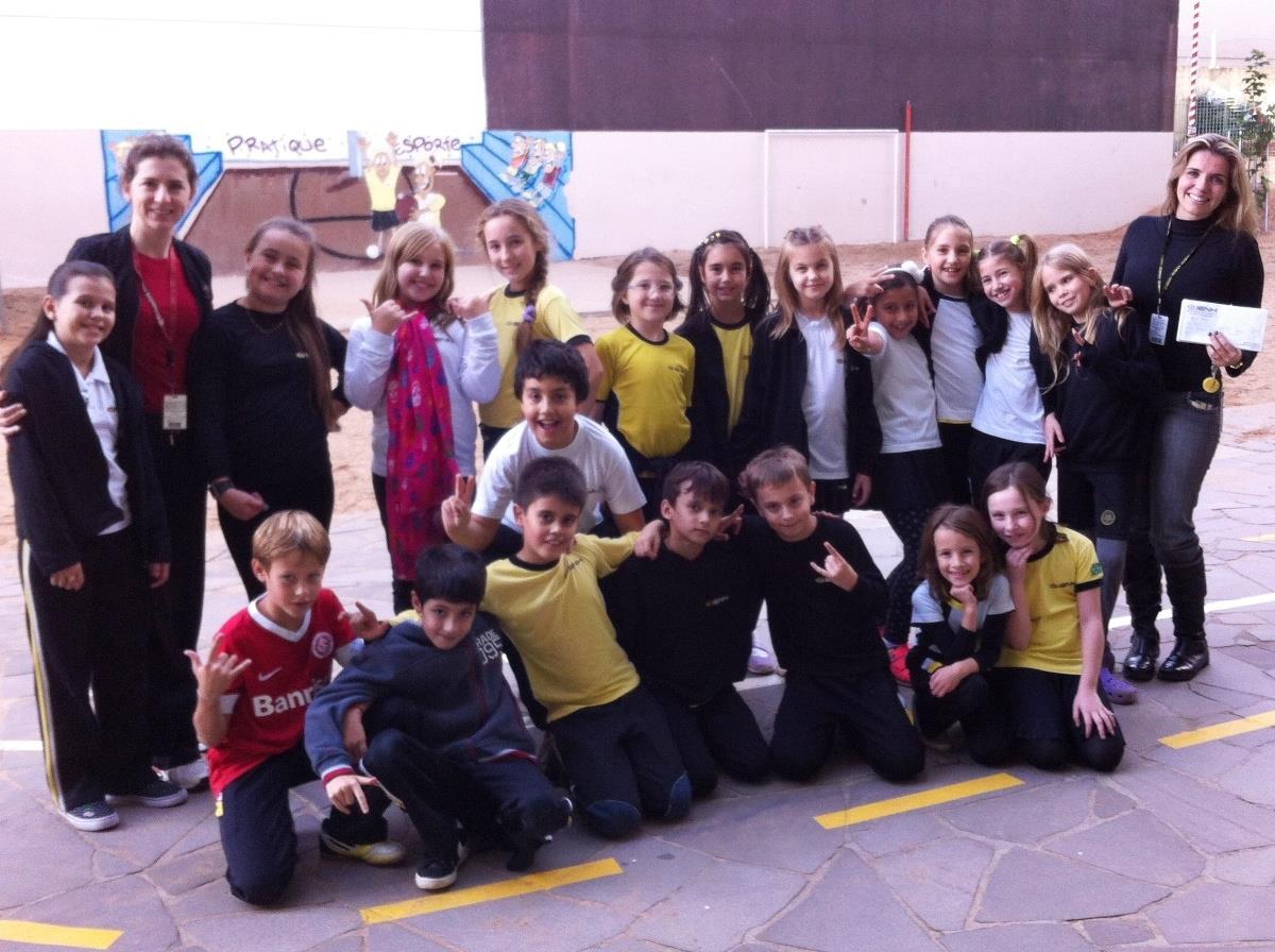 Troca de correspondência na turma de 4º ano da Unidade Oswaldo Cruz