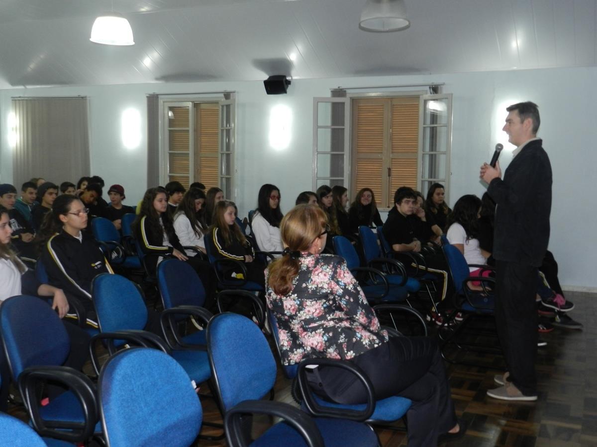 Escolha Profissional foi tema de conversa no Ensino Fundamental