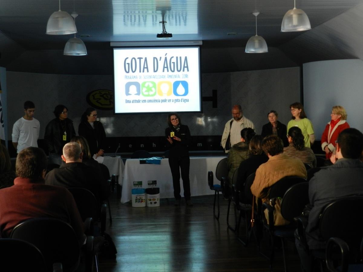 Capacitação e apresentação do Programa Gota D’Água para colaboradores da IENH