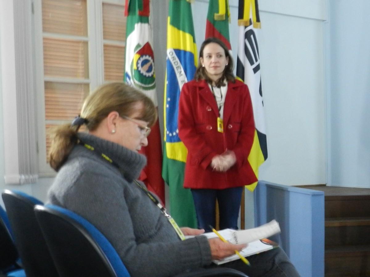 Reunião com as 8ªs séries para conhecer o Ensino Médio