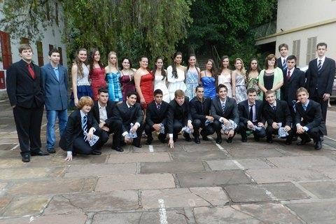 Formatura de alunos do Ensino Médio