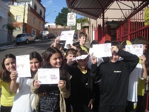 4ªs séries do Pindorama fazem atividade sobre a Dengue