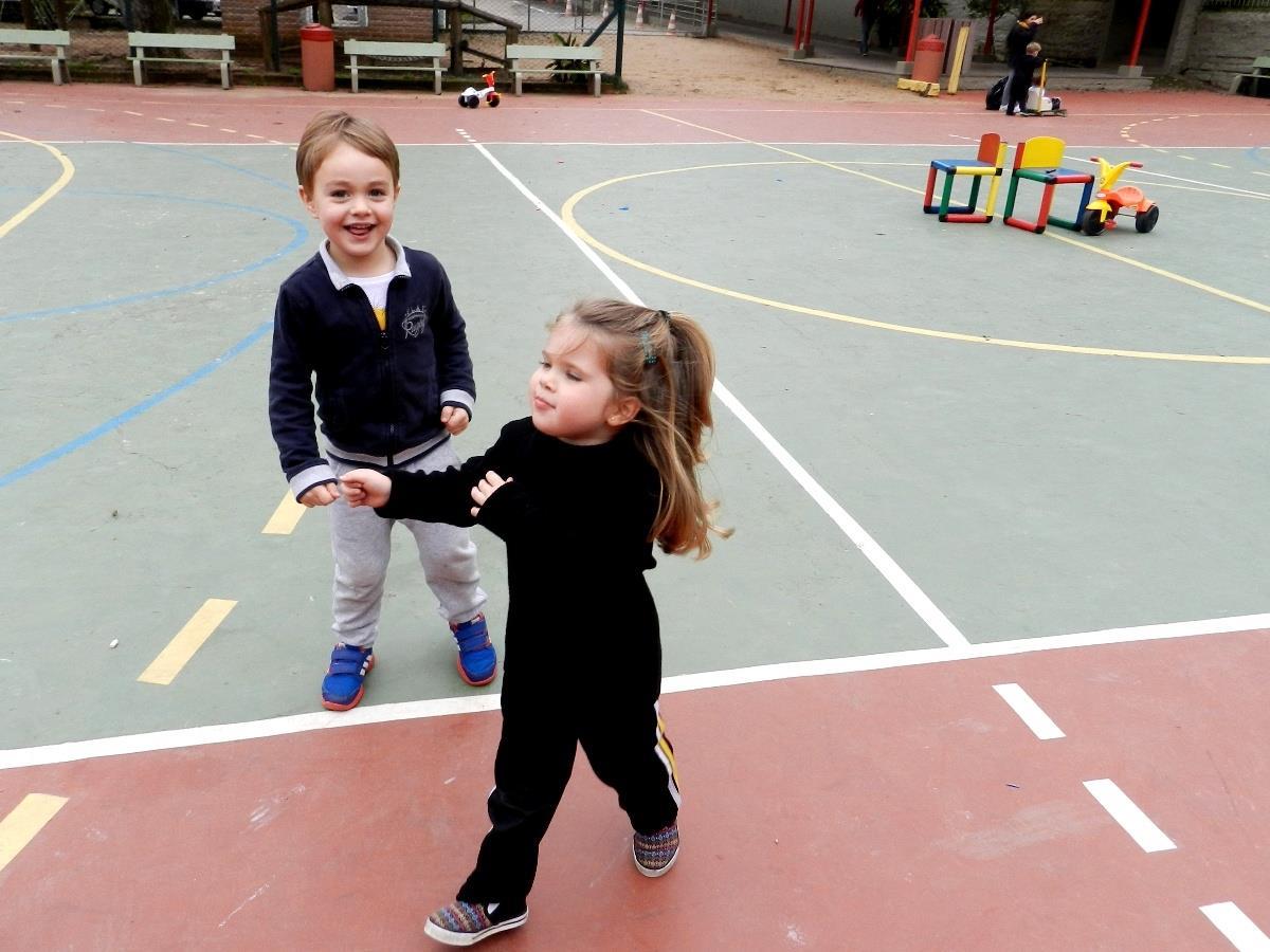 Alunos se divertem no Projeto de Férias de Inverno da Unidade Pindorama