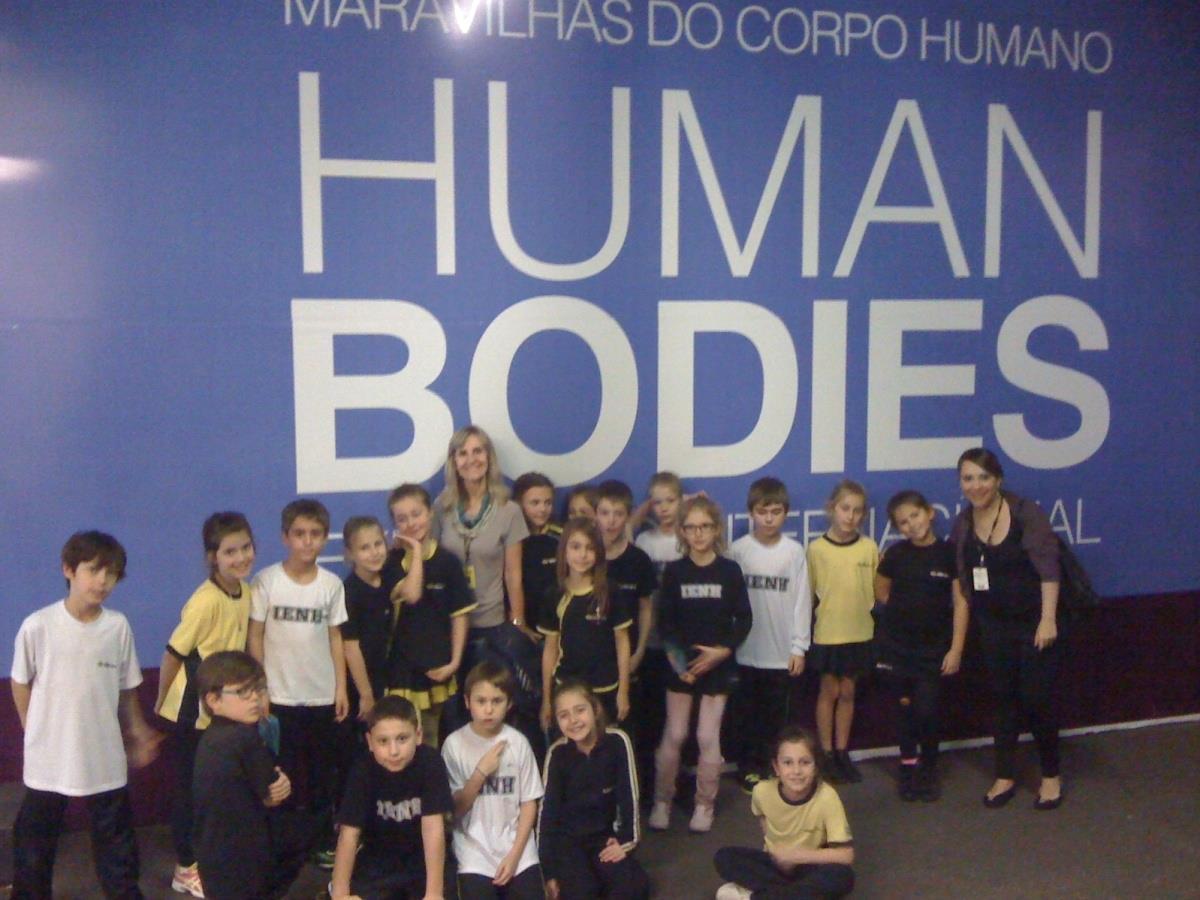 Alunos da IENH visitam a Human Bodies - Maravilhas do Corpo Humano Exposição Internacional