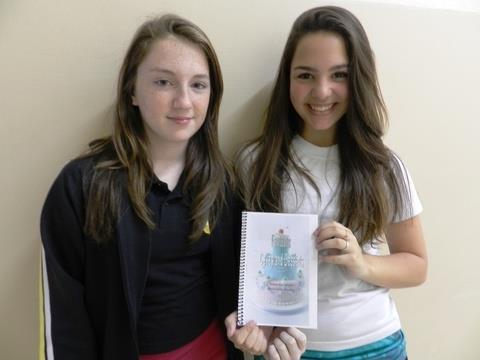 Livro com Receitas em Inglês