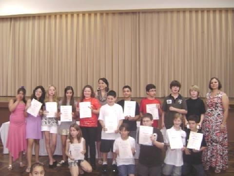 5ªs séries da Unidade Oswaldo Cruz participam de celebração de conclusão